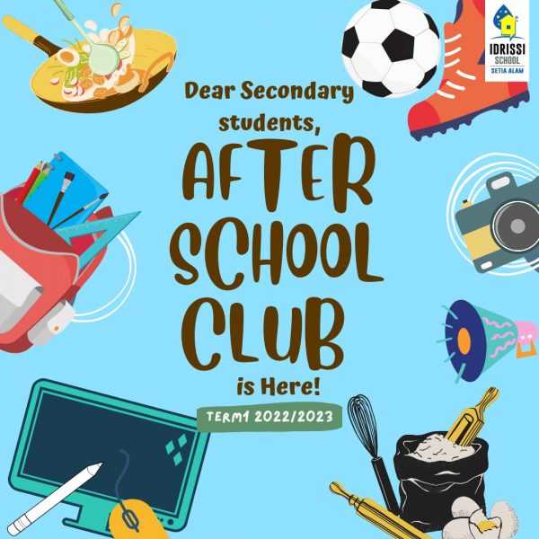 Secondary After School Club Term 1 2022/2023