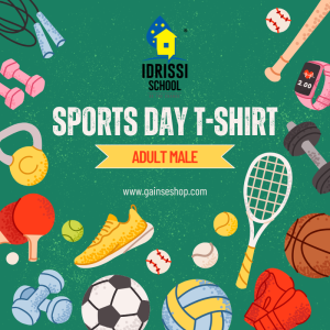 IDRISSI SPORT DAY T-SHIRT 2026 (PRE-ORDER) MALE