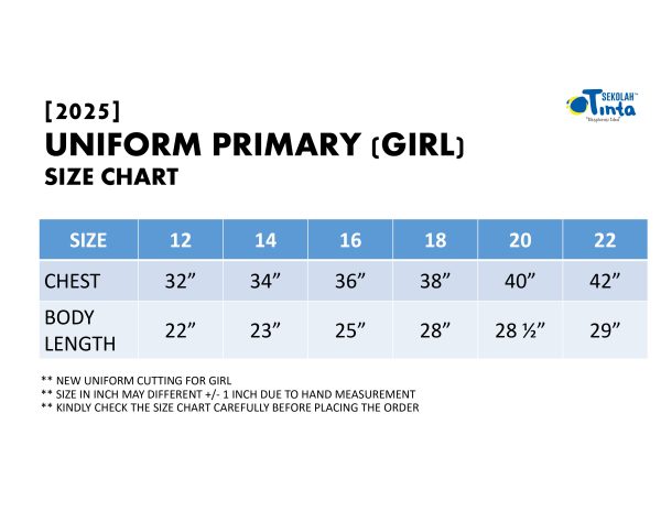 [2025] UNIFORM PRIMARY (GIRL) - Image 2